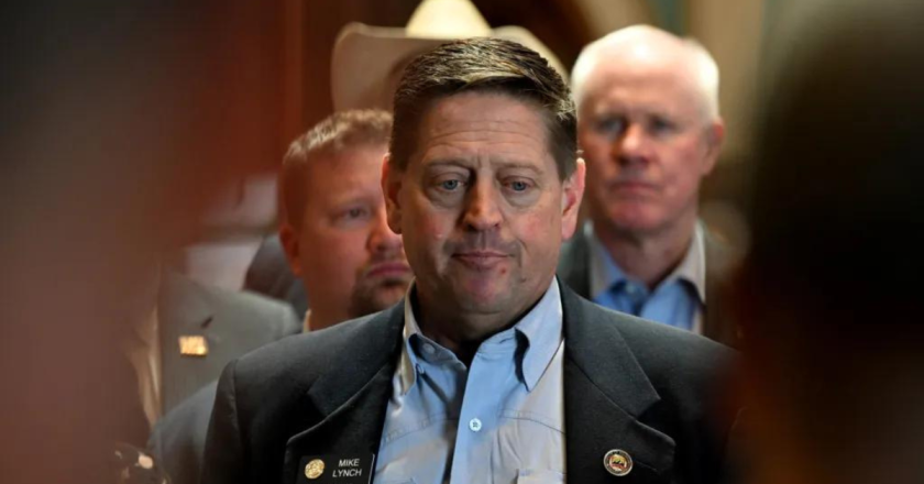 Chaos erupts as some Republicans try anew to oust leader Mike Lynch