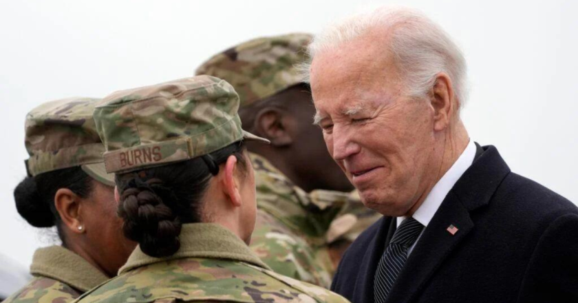 Biden attends dignified transfer of soldiers killed in Jordan drone attack
