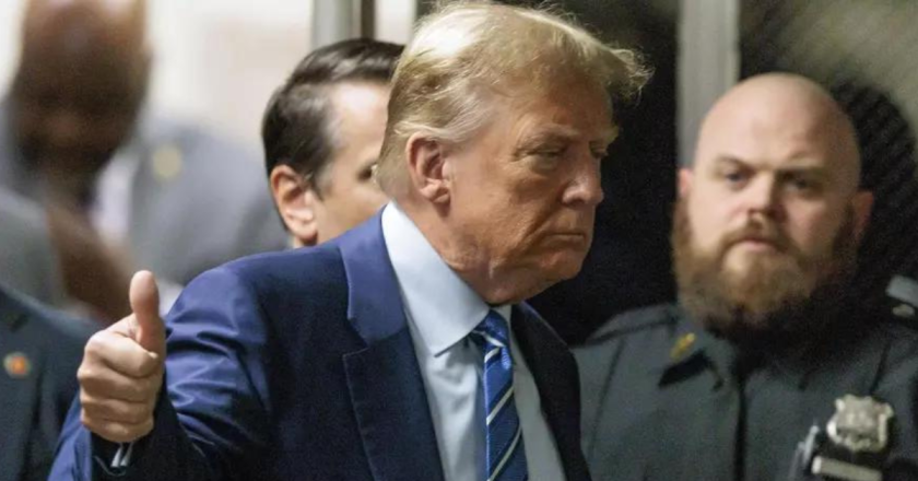 Trump rakes in over $1M in small donations after first day in New York hush money trial