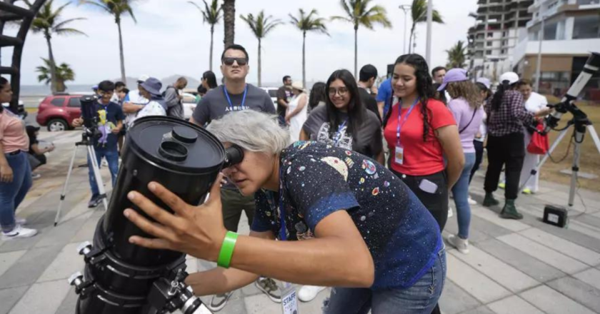 Huge crowds await a total solar eclipse in North America. Clouds may spoil the view