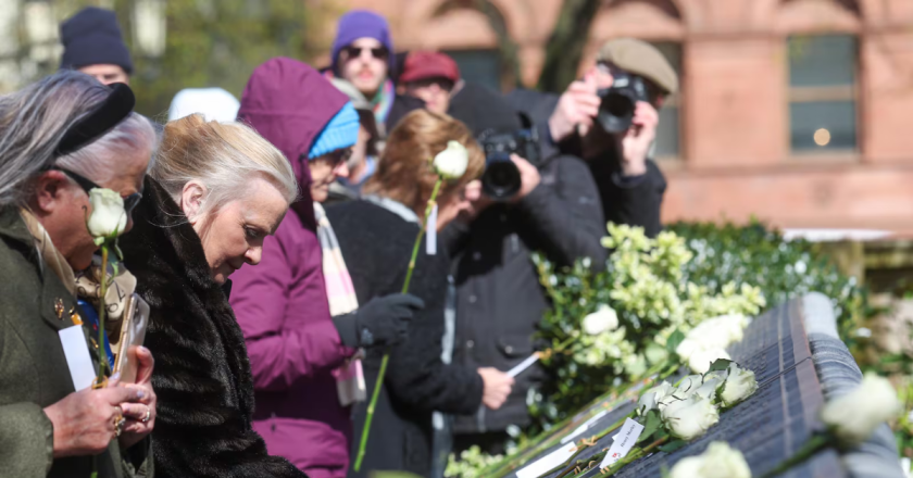 Belfast service marks 112th anniversary of Titanic sinking on maiden voyage