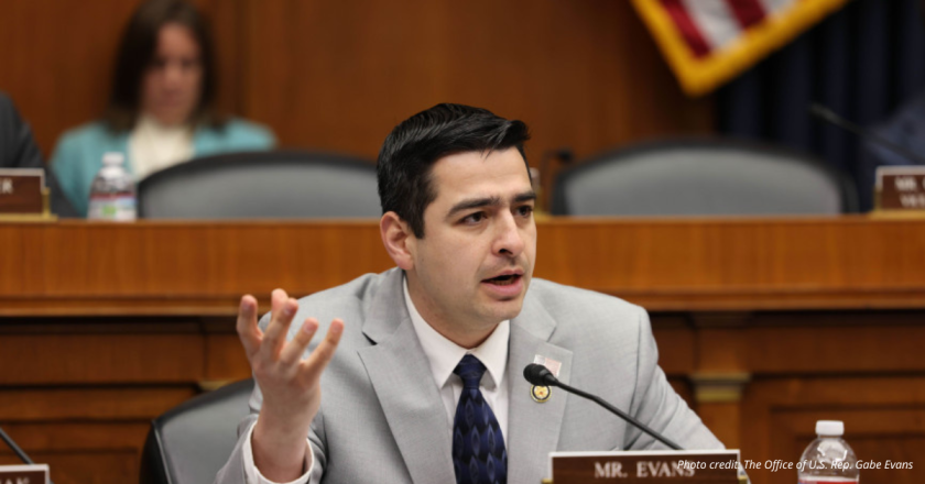 Rep. Evans, the grandson of immigrants, joins U.S. House’s Hispanic Conference